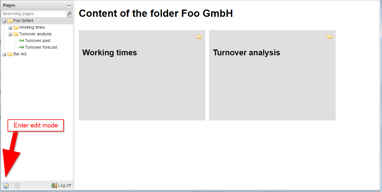 TIS Board screen view mode